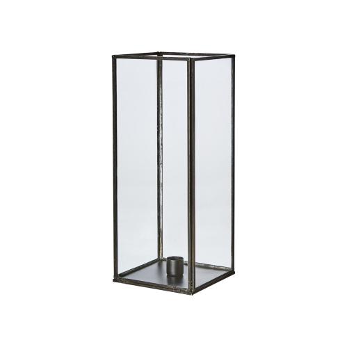 Lykta M - Svart - 12 x 12 x 30 cm - www.frokenfraken.se