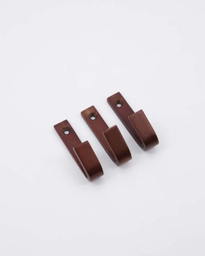 Krok - Brunad mässing - 3-Pack - 1 X 7 cm - www.frokenfraken.se
