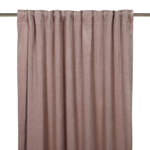 Gardiner - Sammet - Multiband - Ljus - Rosa - 2 X 140 X 240 cm - www.frokenfraken.se