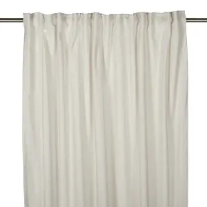 Gardiner - Sammet - Multiband - Off - White - 2 X 140 X 240 cm - www.frokenfraken.se