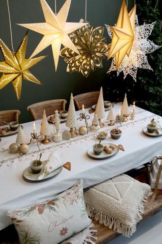 Tygservett med julmotiv - 40 X 40 CM - www.frokenfraken.se