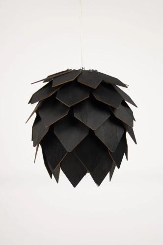 Taklampa - Cone - Svart - Ø44 cm - www.frokenfraken.se