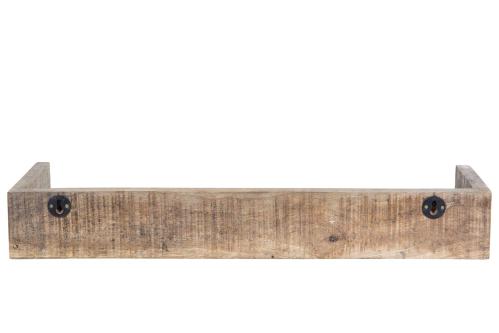 Hylla - Antik trä - 50 x 15 x 7 cm - www.frokenfraken.se