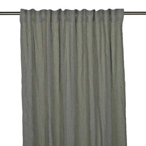 Gardiner - Multiband - Skrynklig - Grön - 2 X 130 X 240cm - www.frokenfraken.se