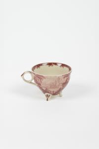 Kopp - mönstrad - Röd - Ø9 cm - www.frokenfraken.se