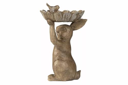 Skål - Stående Hare - 32 cm - www.frokenfraken.se