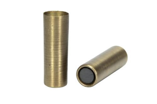 Ljushållare med magnet - Kronljus - Antik Mässing - Ø2,3 x 7 cm - www.frokenfraken.se