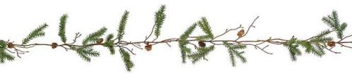 Grangirlang med kottar - Grön - www.frokenfraken.se