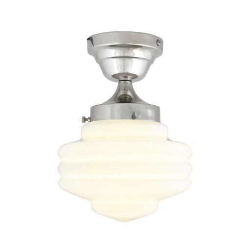 Taklampa - Valter - Silver/Vit - Ø20 x H29 cm - www.frokenfraken.se