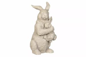 Påskdekoration - Hare kramas - 16 x 30 cm - www.frokenfraken.se