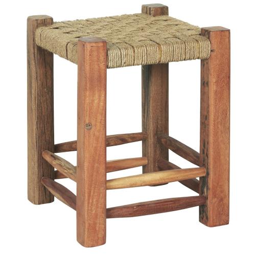 Pall - Träram med jutesits - 46 cm - www.frokenfraken.se