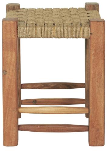 Pall - Träram med jutesits - 46 cm - www.frokenfraken.se
