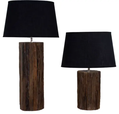 Bordslampa - Wood - Ø38 x 72 cm - www.frokenfraken.se