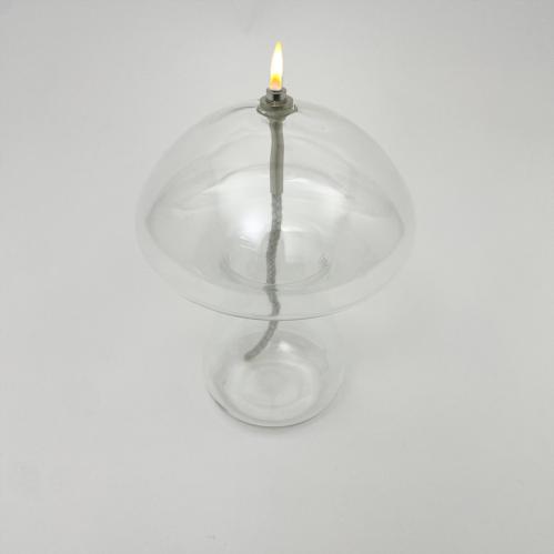 Oljelampa XL - Glas - Mushroom - Glas - Ø14 x 18 cm - www.frokenfraken.se