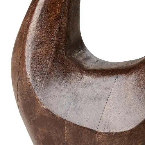 Lampfot - Brun - 25 x 12 x 60 cm - www.frokenfraken.se