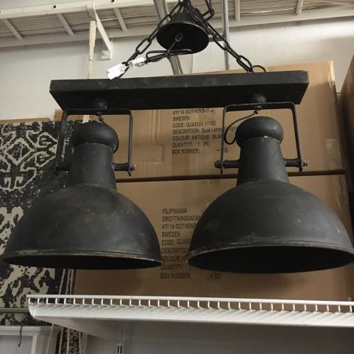 Taklampa - Dubbel - www.frokenfraken.se