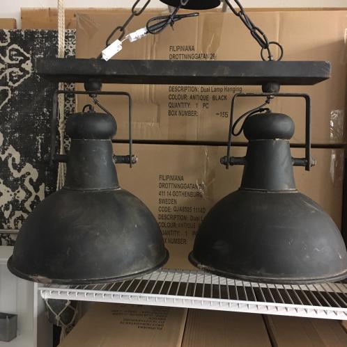 Taklampa - Dubbel - www.frokenfraken.se