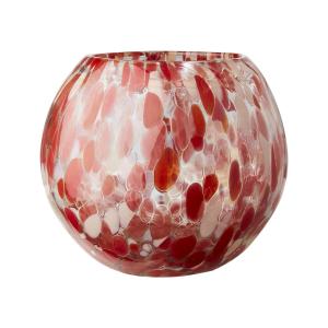 Värmeljushållare L - Röd - Ø15 cm - www.frokenfraken.se