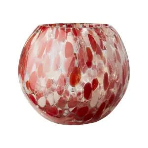 Värmeljushållare L - Röd - Ø15 cm - www.frokenfraken.se