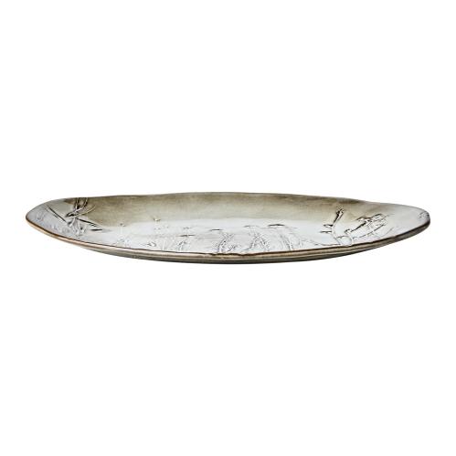 Serveringsfat - Grå - 40 x 31 cm - www.frokenfraken.se
