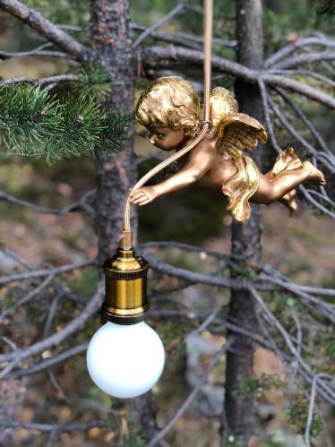 Fönsterlampa - Ängel - www.frokenfraken.se