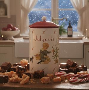 Plåtburk - Gammaldags - Julgodis - www.frokenfraken.se