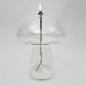 Oljelampa XL - Glas - Mushroom - Glas - Ø14 x 18 cm - www.frokenfraken.se