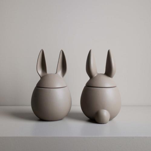 Påskdekoration - Ägg gömma - Dust - Ø8,5 x 14 cm - www.frokenfraken.se
