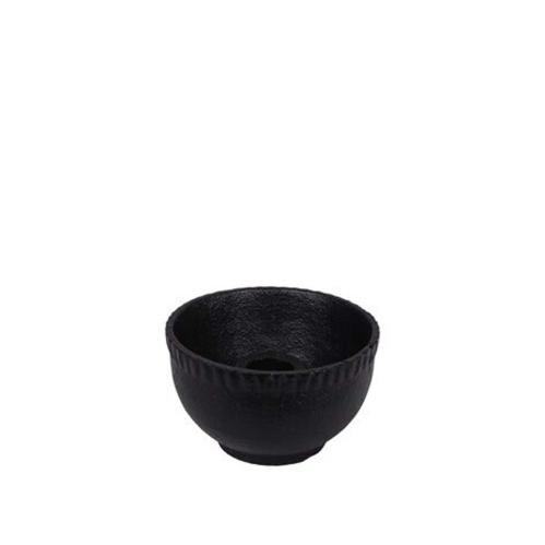 Ljusstake Skål Järn Svart - Ø 10 x 6 cm - www.frokenfraken.se