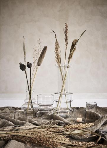 Bordsduk Randig - Natur/svart - 220 x 130 cm - www.frokenfraken.se
