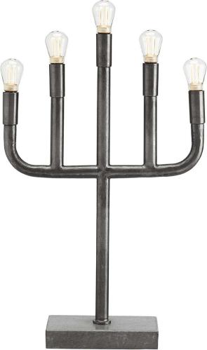 Vixen ljusstake - Raw blk nickle 59cm - www.frokenfraken.se