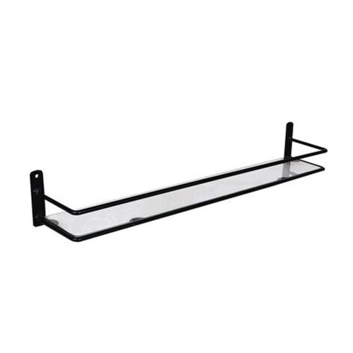 Badrumshylla Antik Svart - 52 x 9 x 7,5 cm - www.frokenfraken.se