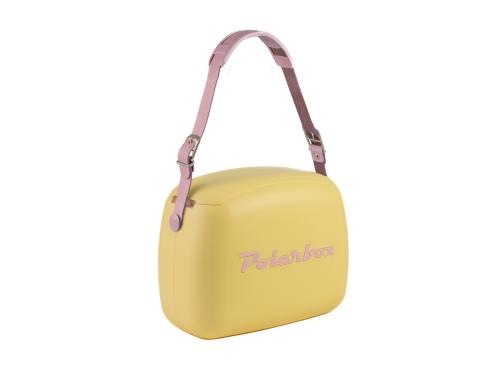 Polarbox Kylväska - 2st matlådor - Retro - Gul - 6 Liter - www.frokenfraken.se