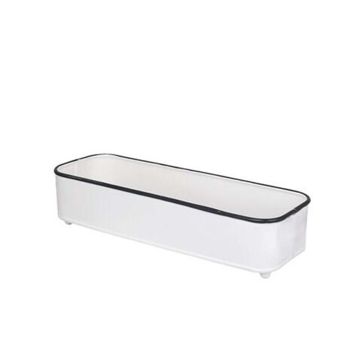 Låda Olle Vit - 30 x 10 x 8 cm - www.frokenfraken.se