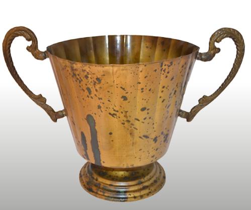Kruka - Ärgad mässing - 22,5 cm - www.frokenfraken.se