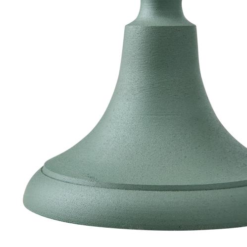 Ljusstake - Dimgrön - Ø13 x 37 cm - www.frokenfraken.se