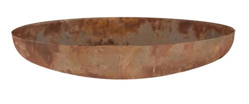 Skål i stål - Eldfat/Fågelbad/Vattenbad - Ø80 cm - www.frokenfraken.se