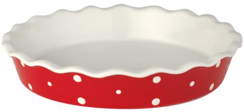 Pajform - Red with dot - 26,5cm - www.frokenfraken.se