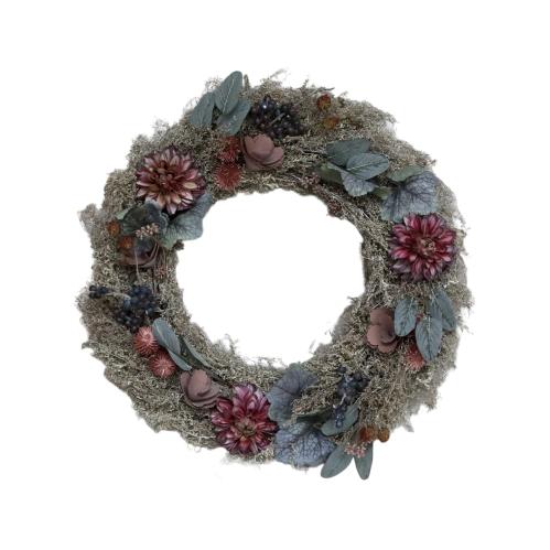 Krans - Höst - Taupe - Ø46 cm - www.frokenfraken.se