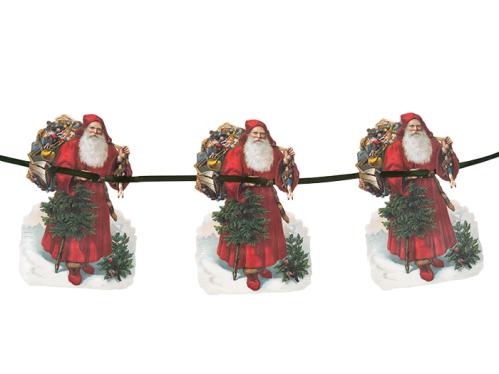 Girlang - Jultomte - Tomte - Julpynt - 1,2 m - www.frokenfraken.se