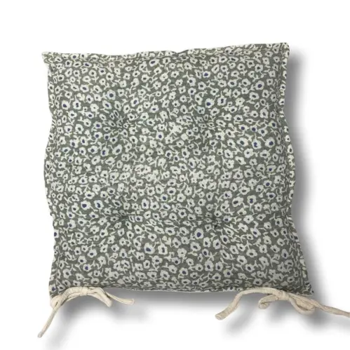 Stolsdyna Margret - Salviagrön - 45 x 45 cm - www.frokenfraken.se