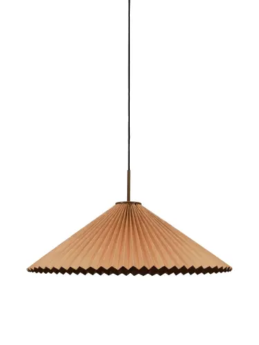 Dora - Taklampa - Brun - Ø60 x 20 cm - www.frokenfraken.se