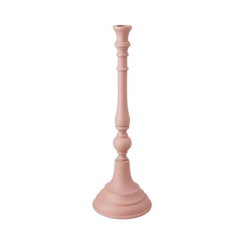 Ljusstake - Dimrosa - Ø13 x 38 cm - www.frokenfraken.se