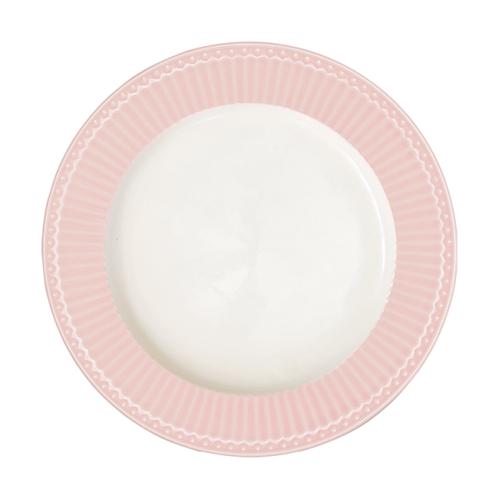 Tallrik - Alice Pale Pink - 26,5 cm - www.frokenfraken.se