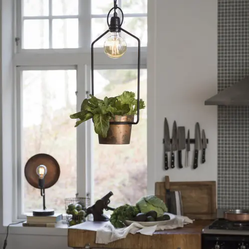 Fönsterlampa - Upptown - Svart 57cm - www.frokenfraken.se