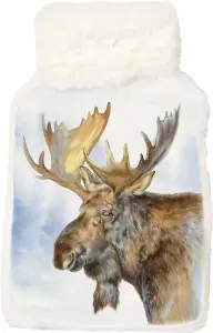 Värmeflaska - Älg - 20,5 x 34 cm - www.frokenfraken.se