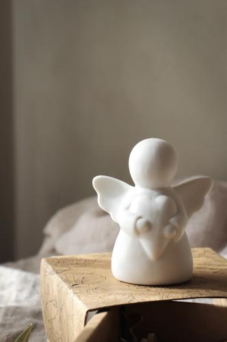 Ängel - Skyddsängel - 4,6 x 3,5 x 8 CM - www.frokenfraken.se