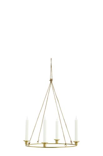 Ljuskrona - Mässing - Ø44 cm - www.frokenfraken.se