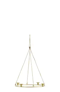 Ljuskrona - Mässing - Ø44 cm - www.frokenfraken.se