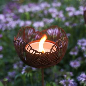 Marschallhållare på pinne - Rost - Ginko - 118 cm - www.frokenfraken.se